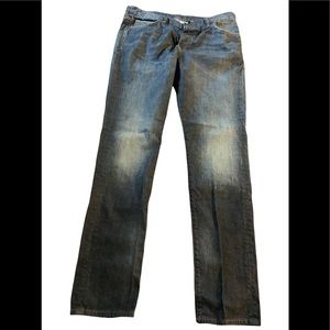 5 Pocket Relax Denim Dark Blue Jeans H&M